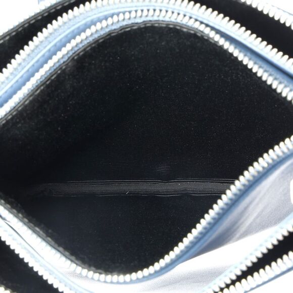 Celine Trio Crossbody Bag Leather Small Blue - Picture 5 of 7